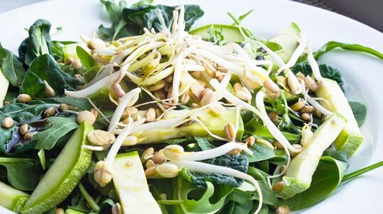 Germinated grains are a source of vitamins in the Japanese diet. 