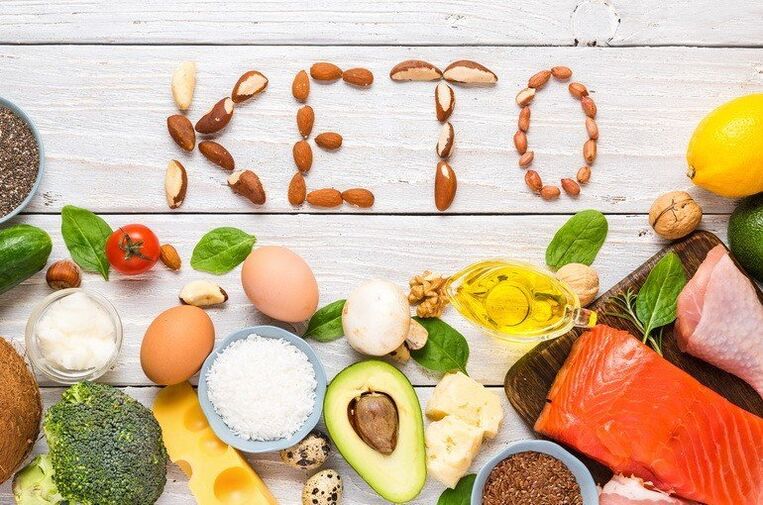 The ketogenic diet is based on the consumption of high-fat foods