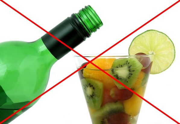 Alcoholic beverages are not recommended during the lazy diet