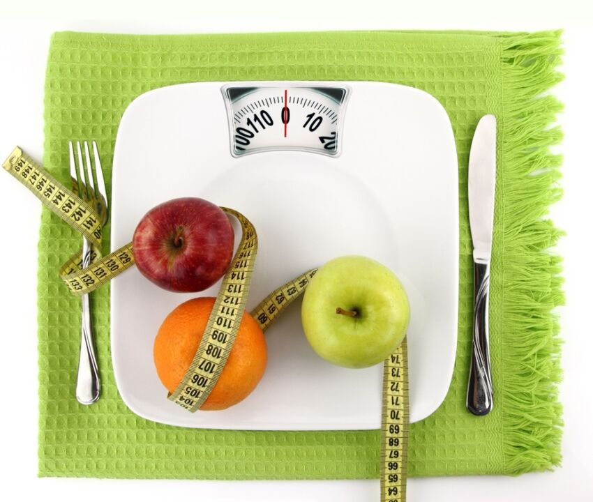 Fruits in the scales