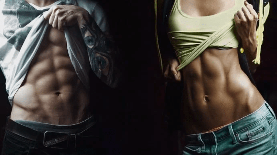 Loss of stomach and waist weight