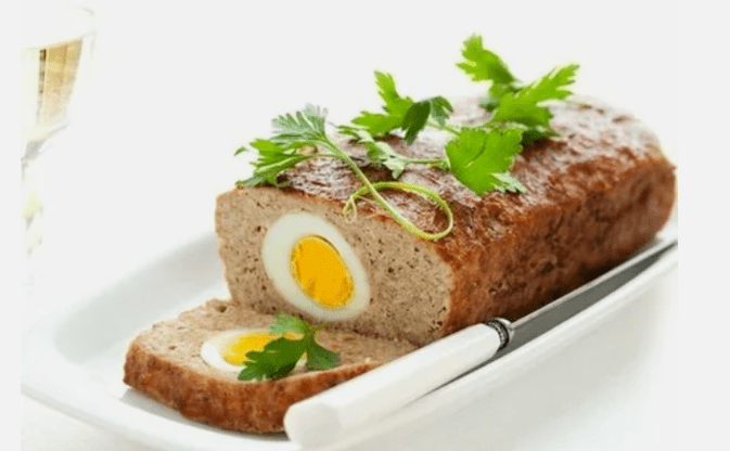 With the egg's egg on the duck