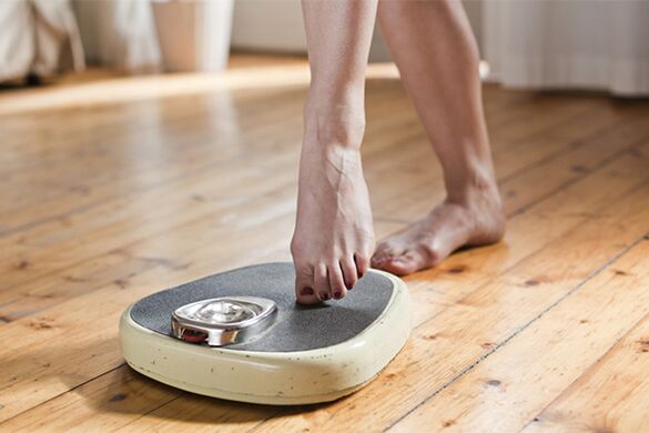 weighing