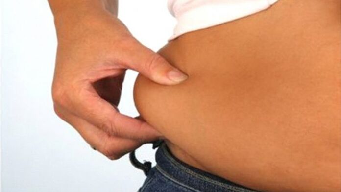 fat from the side